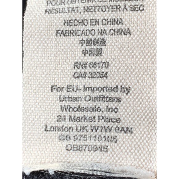 Free People Slouchy Black Rib Mock Neck Sweater Tunic Side Slit Bulky - Picture 6 of 7